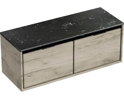 Obrázok produktu pre Kúpeľňová skrinka pod umývadlo Sanox Loft craft oak 121 x 47 x 46 cm