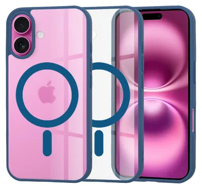 Produktbild von Techsuit MagSafe Pro Back Cover Hülle für Apple iPhone 16 Plus - Blau