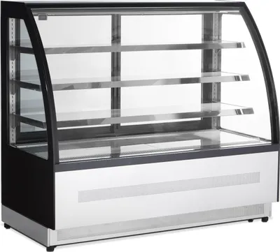 Zdjęcie produktu dla Witryna chłodnicza LPD 1500C – czarna – Esta