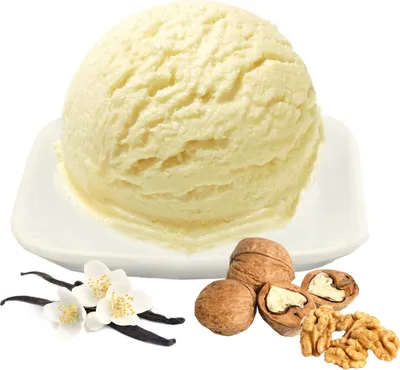 Immagine prodotto di Gelato in polvere alla vaniglia e alla noce vegano senza zucchero e senza lattosio 10 kg