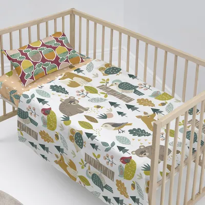 Immagine prodotto di Set di lenzuola Harvestwood per lettino 2 pezzi 100x130 cm (lettino) 100% cotone  Europe