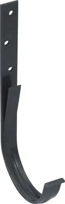 Produktbild von Marley Rinneisen Metall halbrund anthrazit metallic DB703 NW 75 mm