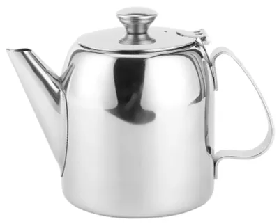 Produktbild von Omgoods – Kaffeekanne, nachhaltig – Edelstahl – 500 ml – Kurzer Ausguss – Sicher – Hygienisch – Teekanne