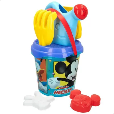 Image de Colorbaby Mickey Mouse Seau de plage avec accessoires Multicolore Multicolore One Size