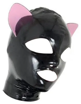 Immagine prodotto di Cagoule Cat – sensuale maschera nera per momenti giocosi