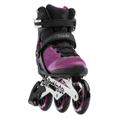 Produktbild von Rollerblade Macroblade 100 3WD W, 22 - 27.5, Erwachsene, Weiblich, Schwarz, Violett, Einfarbig, Hoher Stiefel