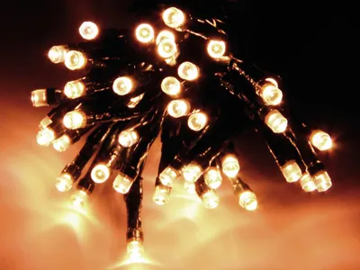 Produktbild von LED-Lichterkette, 240 LEDs, warmweiß, 230V, IP44, 8 Funktionen, Memory