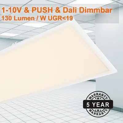 Produktbild von LED Einlegepanel 1195x295 40W (W) 830 Warmweiß UGR19 1-10V&Dali