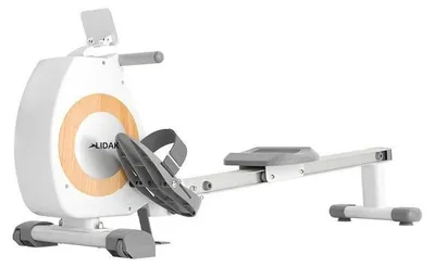 Obrázok produktu pre Magnetický rotoped, skladací, s 8 stupňami odporu, domáci fitness prístroj s nosnosťou do 150 kg, tichý remeňový pohon a držiak na tablet