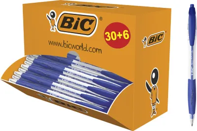 Obrázok produktu pre BIC Kugelschreiber Atlantis Classic 920286 04mm bl 30+6St.