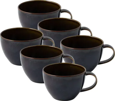 Produktbild von like Villeroy & Boch Crafted Denim Kaffeeobertasse 0,25l Set6