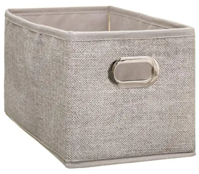 Produktbild von 5Five Aufbewahrungskorb/Schrankkorb - beige - Leinen - 7L