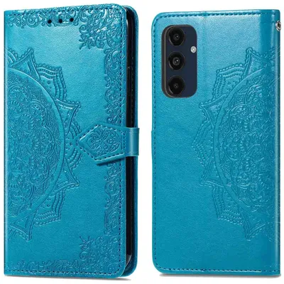 Produktbild von imoshion Mandala Klapphülle Samsung Galaxy S24 FE - Türkis