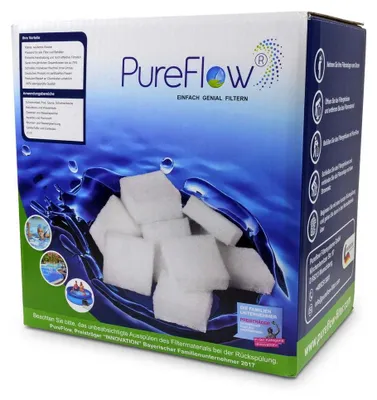 Produktbild von PureFlow POOL Polymerfaserfilter 500g, hocheffizientes Filtermaterial