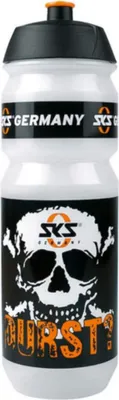 Produktbild von SKS 10474 Trinkflasche Big Kunststoff 750 ml, mit Logo, transparent/schwarz (1 Stück)