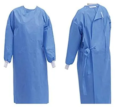 Wegwerf-OP-Kittel 40 g, SMMS, XL, 100 Stück