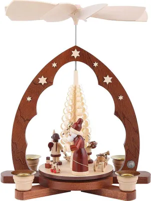 Imagen del producto de Pirámide de adornos de un solo nivel (30 cm) de Müller Kleinkunst