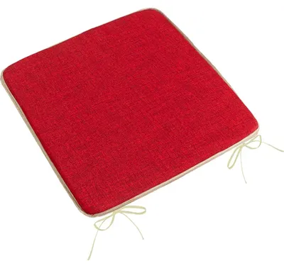 Produktbild von Sitzkissen LADA glatt - 40x40 cm - Rot