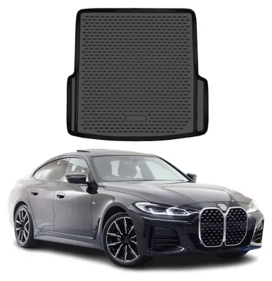 Imagen del producto de OMAC: Alfombrilla para maletero de BMW i4 G26 (2021-2026), goma TPE, color, Imagen generada por IA