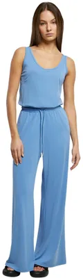 Produktbild von Urban Classics Damen Jumpsuit Ladies Long Sleevless Modal Jumpsuit horizonblue L