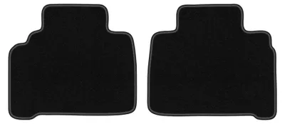 Image de Tapis arrière en moquette pour Ford Edge MK2 2014- (SUV) – 2 pièces, noirs, sur mesure – Wielganizator LUX
