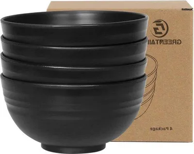 Produktbild von Famanu Schalen-Set 4 Stück 710 ml - Schwarz
