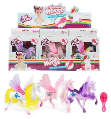 Obrázok produktu pre Kôň snov Jednorožec Hracia figúrka Pegas so štetcom