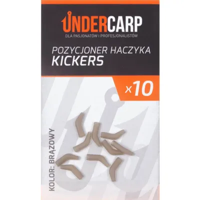 Obrázok produktu pre Pod kaprový háčik polohovacie kopýtka hnedé 10 ks
