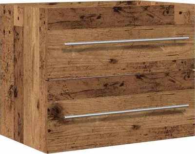 Immagine prodotto di vidaXL Mobile lavabo in legno vecchio 60x38,5x48 cm