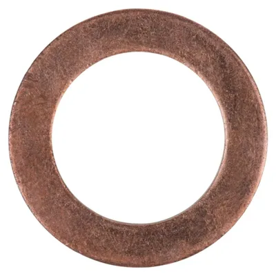 Zdjęcie produktu dla Pierścień uszczelniający, miedź, Ø zewnętrzna 25,5 mm, Ø wewnętrzna 16 mm, opakowanie 25 szt