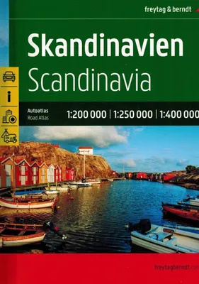 Produktbild von Skandinavien, Autoatlas 1:200.000 - 1:400.000, freytag & berndt