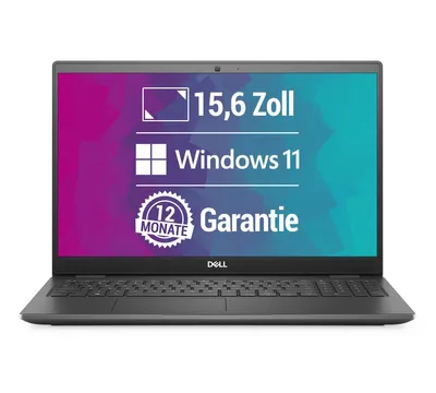 Produktbild von Dell Latitude 3510 15,6 Zoll Full HD Laptop - Intel Core i5-10210U (10.Gen) bis zu 4,2 GHz WebCam - 8GB RAM - 256GB SSD - Webcam - Windows 11 Pro