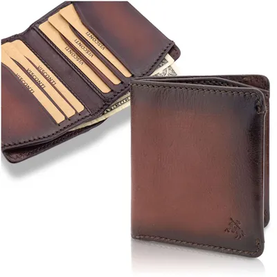 Obrázek produktu pro Visconti pánská peněženka z přírodní kůže světle hnědá RFID 10x8,5 cm