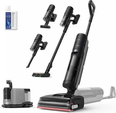 Image de Aspirateur Laveur Sans Fil Dreame H15 Mix, 7-en-1, Bras Robotique IA, Nettoyage des Bords Triple, 23 kPa, 75 min Autonomie, 780ml