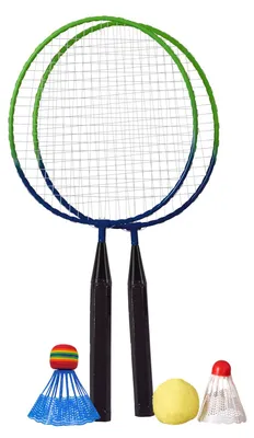 Produktbild von Best Sporting Mini Badminton Set, 2 Schläger mit 3 Bällen