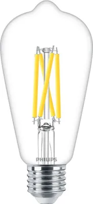 Produktbild von Philips Master VLE LED E27 5.9W LED-Lampe, Sockel E27, 5,9 Watt, Warmweiß, 2200 K,  dimmbar, 6kWh/1000h