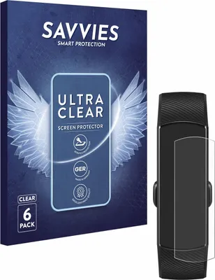 Produktbild von 6x Für Honor Band 5 Schutzfolie Savvies Displayschutz Display Schutz Folie Klar Transparent