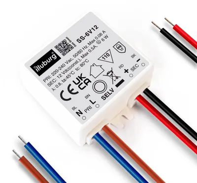 Immagine prodotto di Trasformatore LED da 12 V, 6 W, senza sfarfallio
