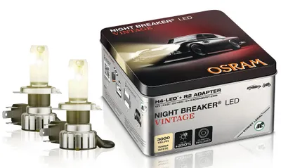 Immagine prodotto di Osram LED Lampada retrofit 2x originale LED Vintage Retro Night Breaker H4 + R2