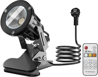 Productafbeelding van 8W LED Spot Klemspot met Stekker
