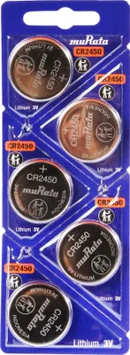 Produktbild von Murata CR2450 3V Lithium-Münz-Batterie