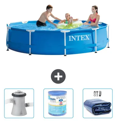 Imagen del producto de Piscina inflable rectangular - 305x76 cm - de 4 piezas - modelo S21328