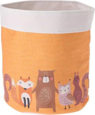 Image de Panier de rangement pour jouets 24×29 cm - ours