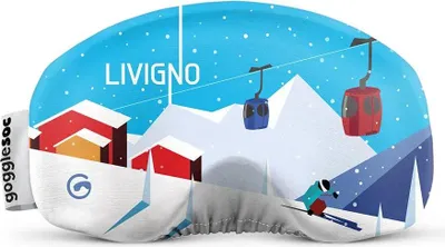 Image de Gogglesoc Livigno Etui à lunettes Bleu Bleu Unique