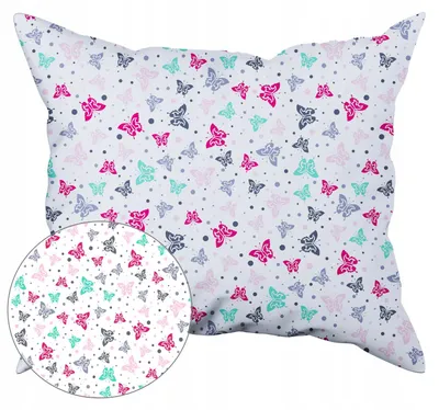 Produktbild von Nyks Kissenbezug 40x40 cm Krinkelsatin Motiv 184pas