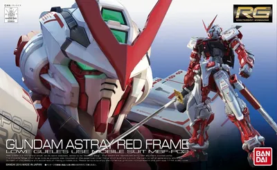 Obrázek produktu pro Rg 1/144 Gundam Astray Červený Rám