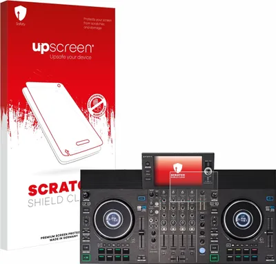 Produktbild von upscreen Schutzfolie für Denon DJ SC LIVE 4 Displayschutz Displayschutzfolie Folie Klar Transparent