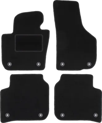 Immagine prodotto di Tappetini in velluto nero per: Skoda Superb II berlina, station wagon (2008-2015)