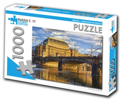 Obrázek produktu pro PUZZLE TOURIST č. 77 - Praha - Národní divadlo - 1000 dílků