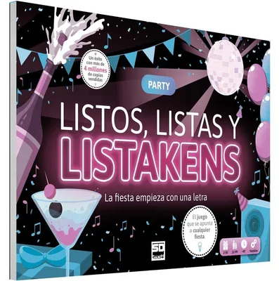 Produktbild von Spanisches Brettspiel Listos Listas y Listakens Party